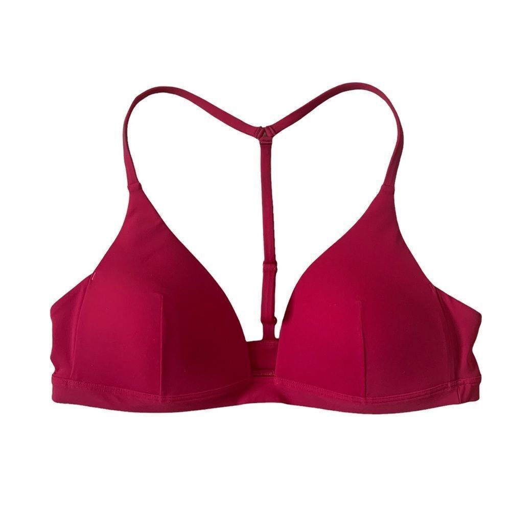Red Lululemon Swim Top